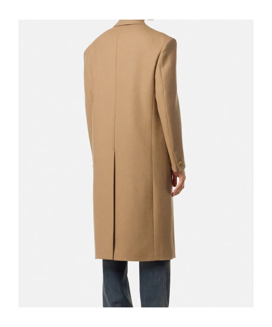 Double-Breasted Long Coat