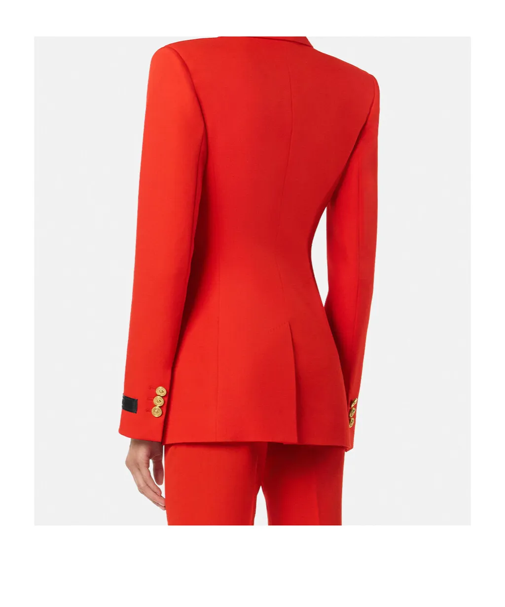Single-Breasted Tailored Blazer