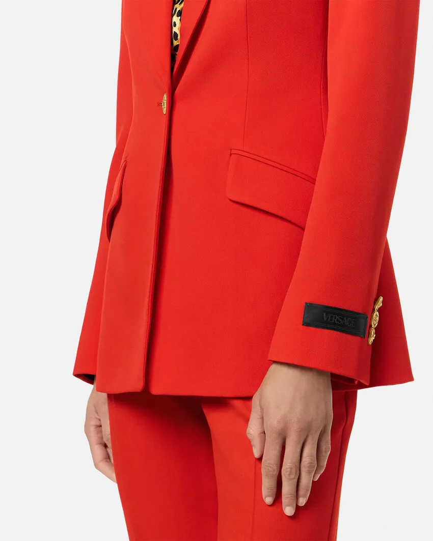 Single-Breasted Tailored Blazer