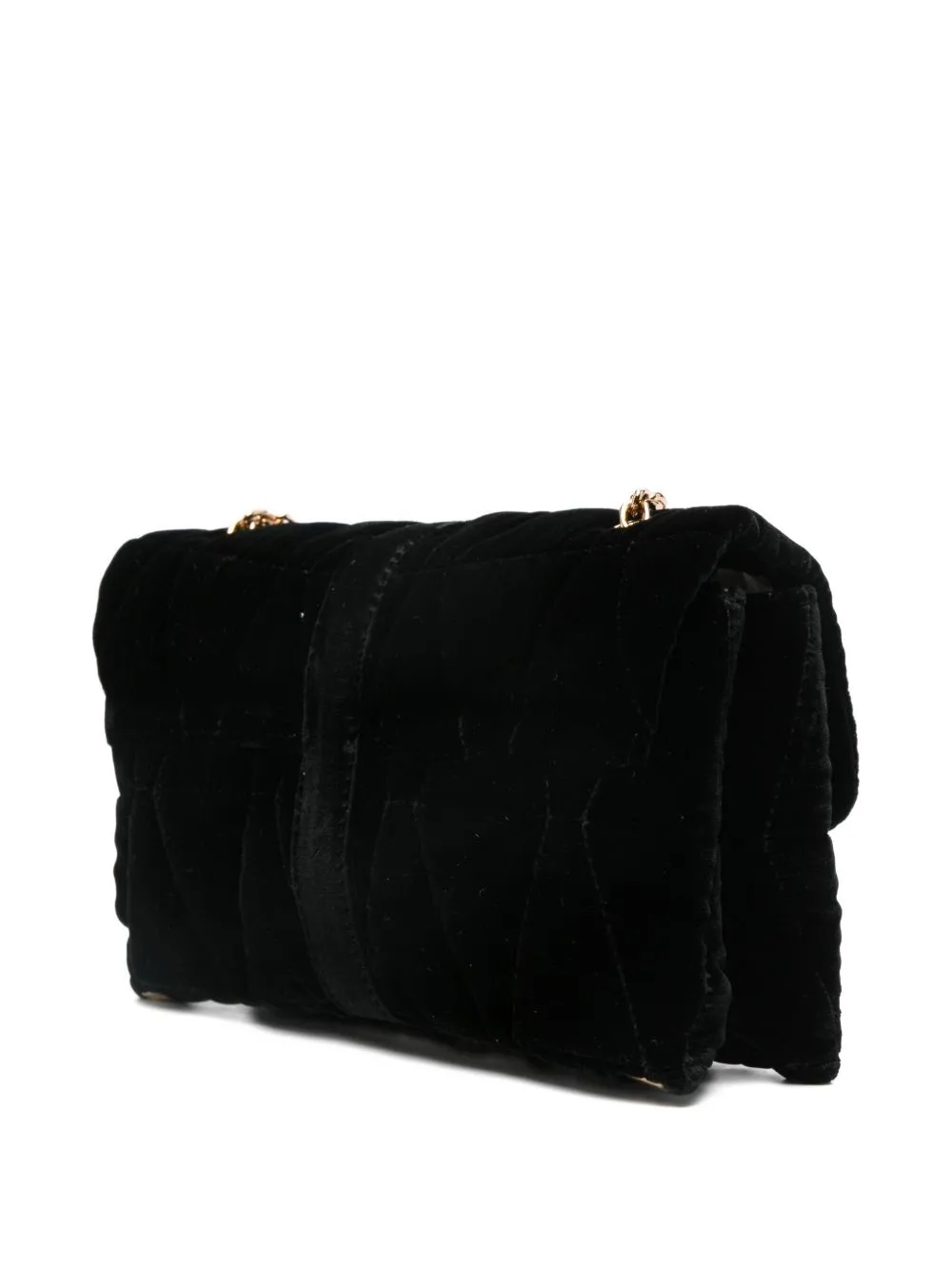 Quilted Chain-Linked Shoulder Bag