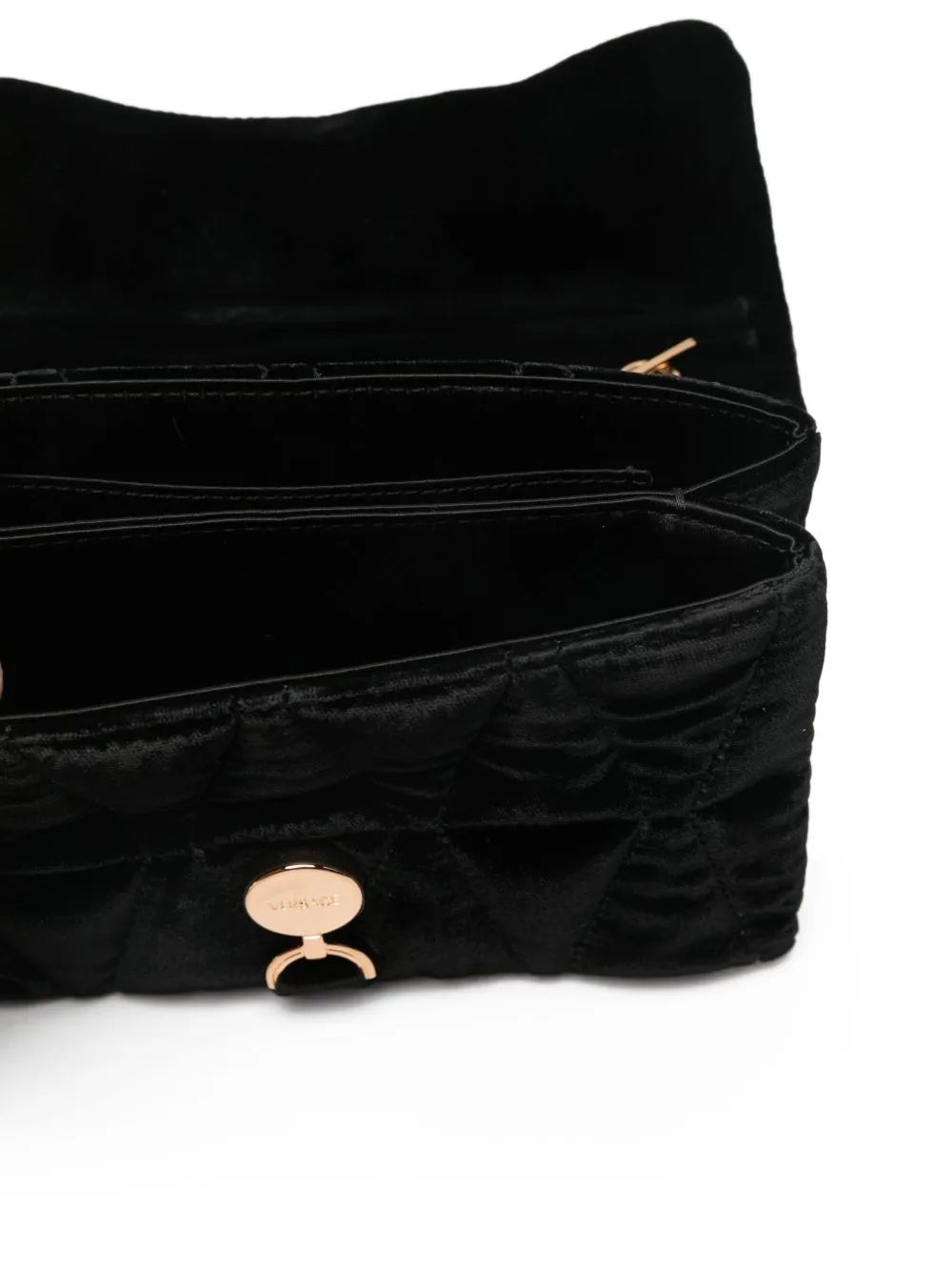 Quilted Chain-Linked Shoulder Bag
