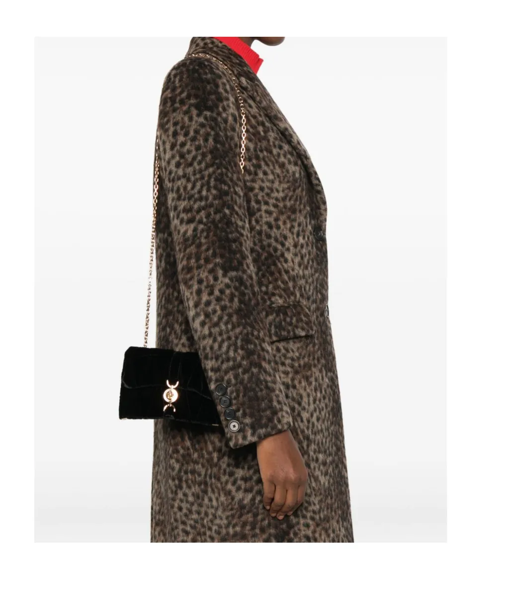 Quilted Chain-Linked Shoulder Bag