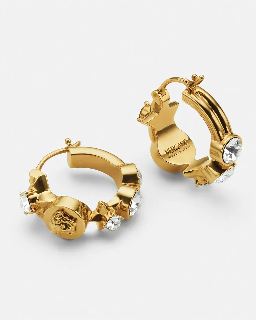 Medusa-Head Embellished Earrings
