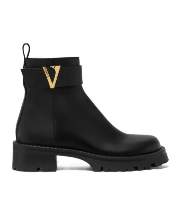Zip-Up Ankle Boots