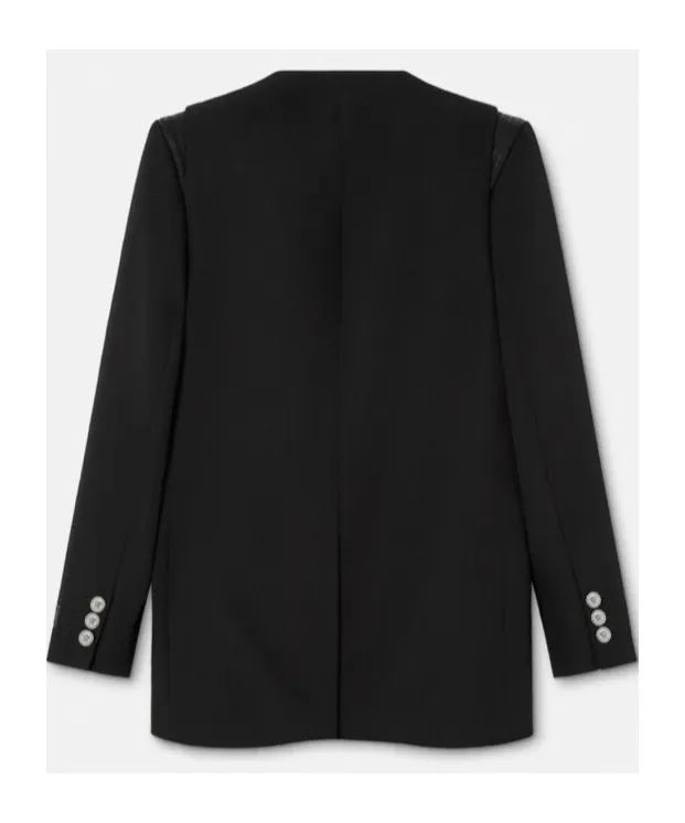 Single-Breasted Tailored Blazer