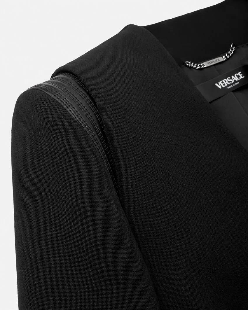Single-Breasted Tailored Blazer