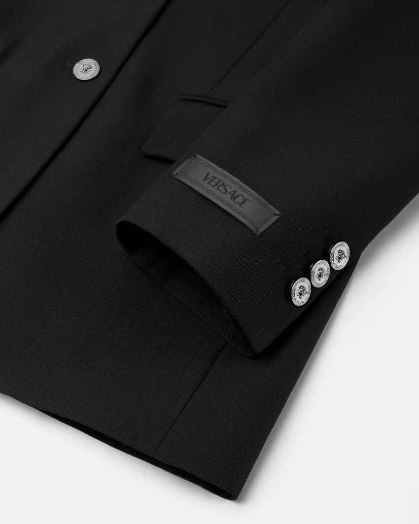Single-Breasted Tailored Blazer