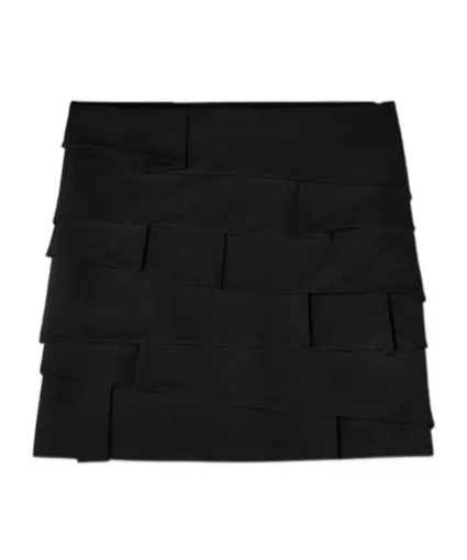 Pleated Mini Skirt