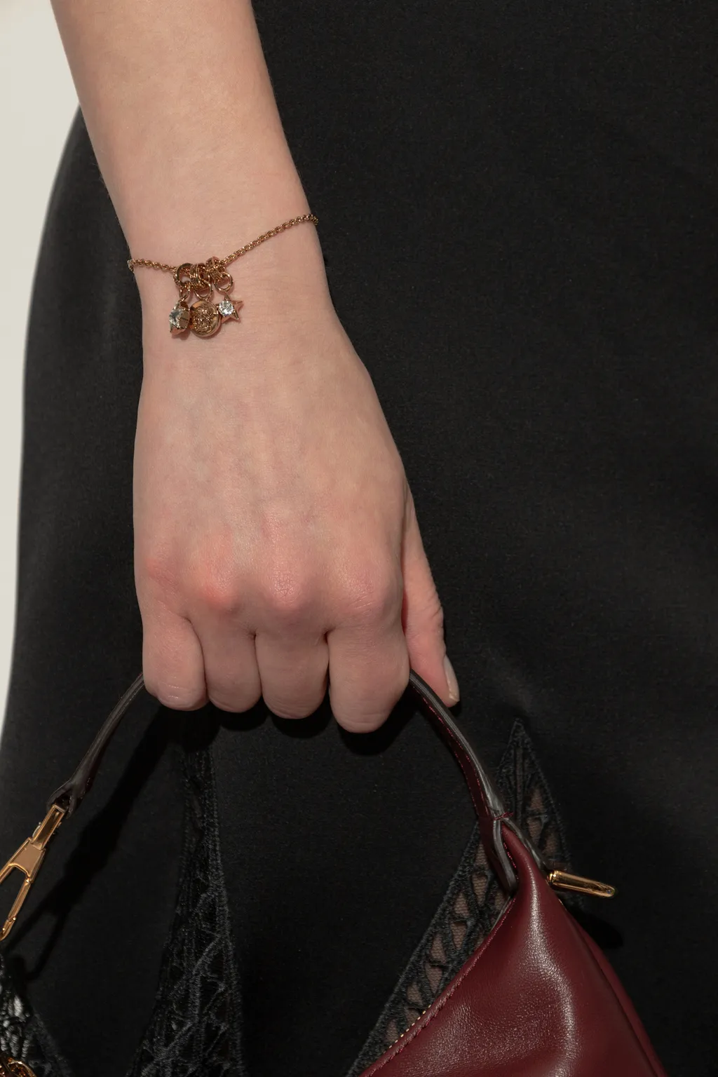 Embellished Charm Bracelet