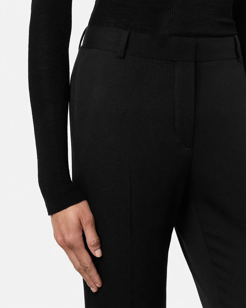 Straight-Leg Trousers