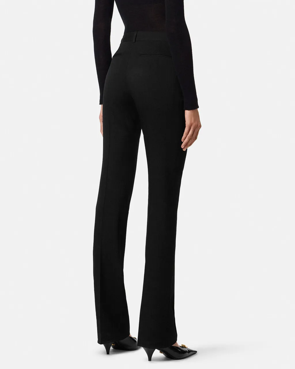 Straight-Leg Trousers