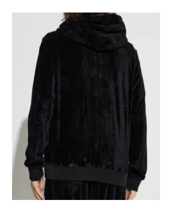 Zip-Up Drawstring Hoodie