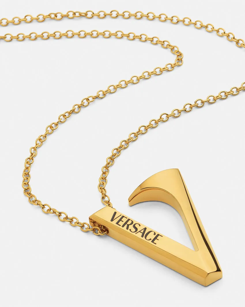 Logo-Engraved Necklace