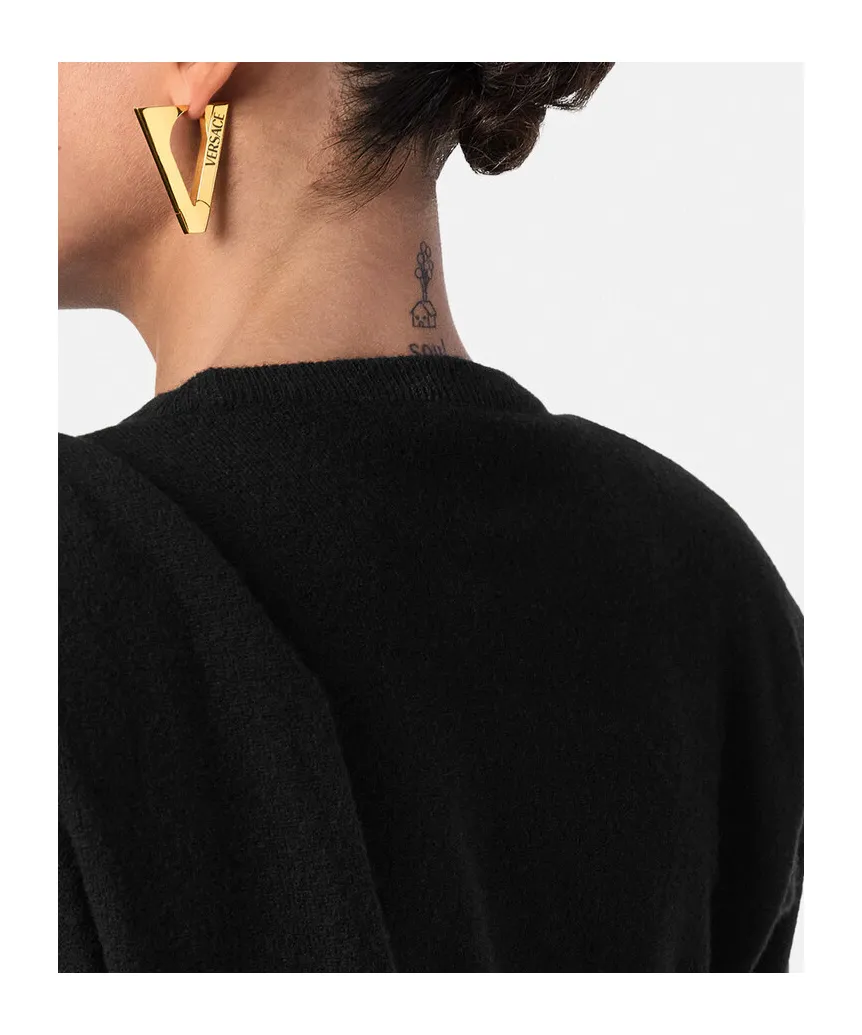 Logo-Engraved Earrings