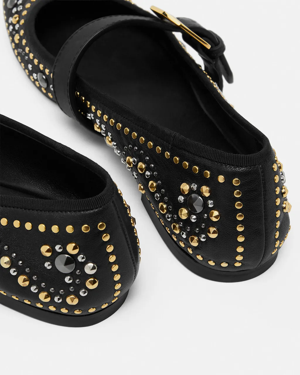 Studded La Medusa Ballerinas