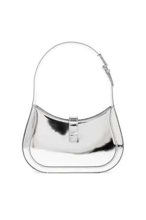 Greca Goddess Metallic Shoulder Bag