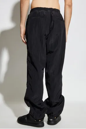 Elasticated-Cuff Trousers