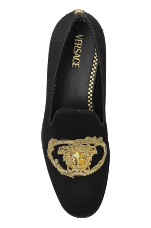 Embroidered Architectural Baroque Slippers