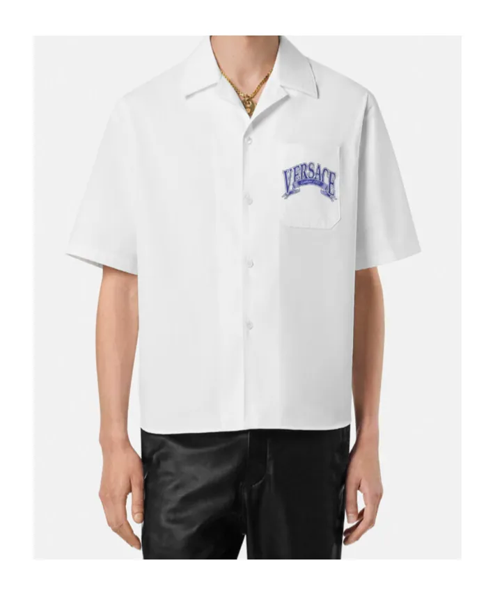 Logo-Embellished Cotton Shirt