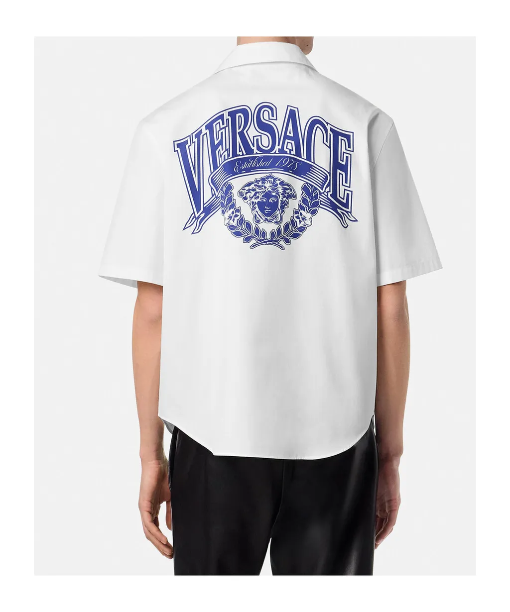 Logo-Embellished Cotton Shirt