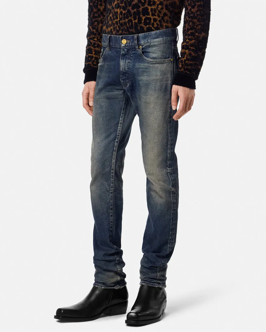Vintage Effect Jeans