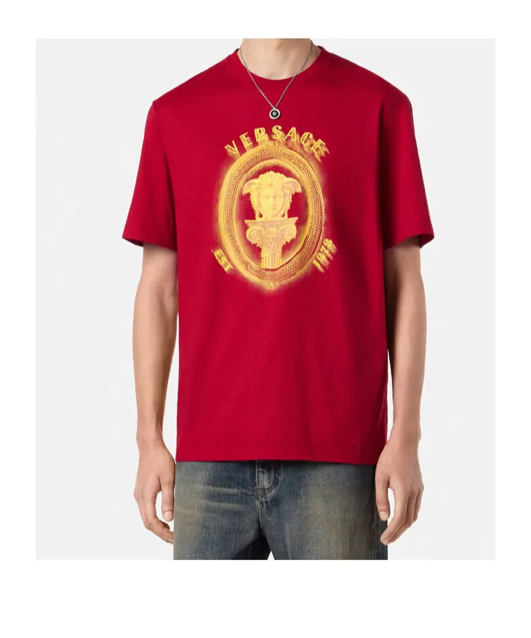 Medusa-Embellished T-Shirt