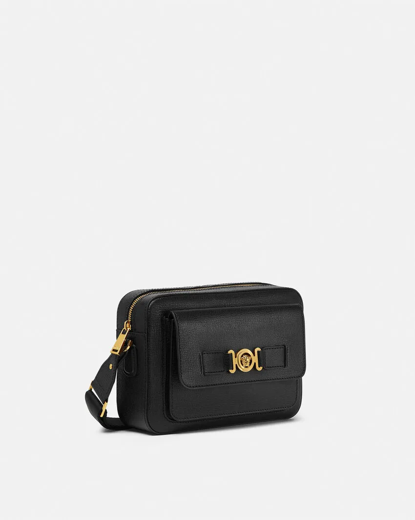Medusa-Plaque Messenger Bag