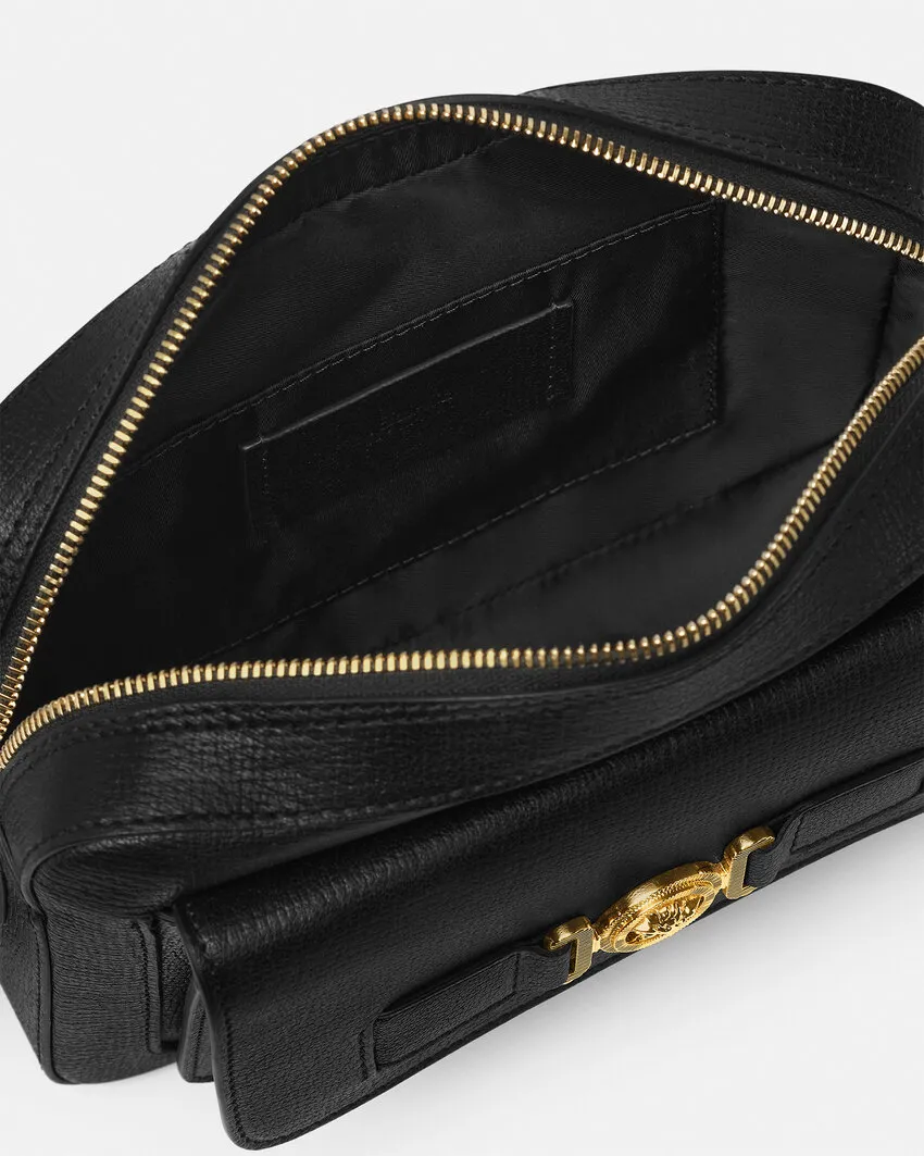 Medusa-Plaque Messenger Bag