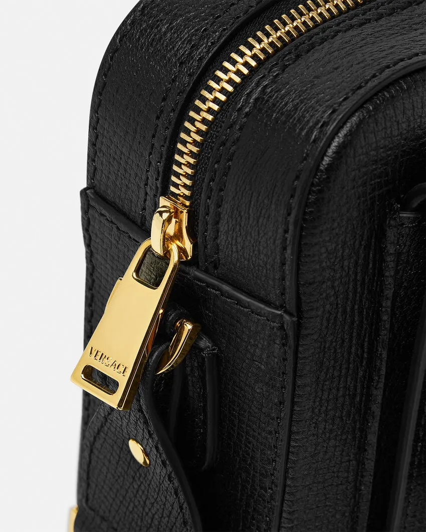 Medusa-Plaque Messenger Bag