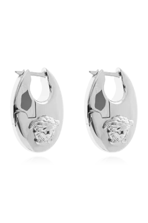 Medusa-Head Hoop Earrings
