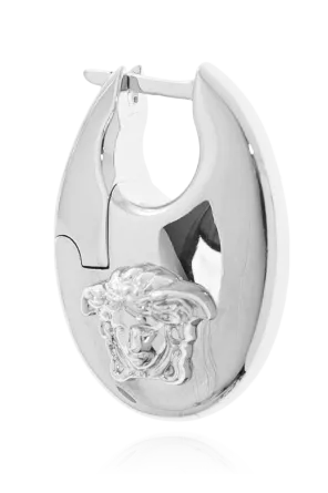 Medusa-Head Hoop Earrings