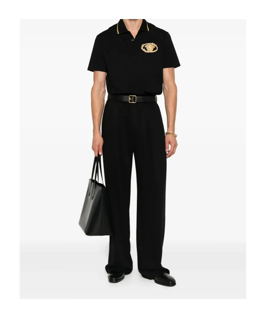 Medusa Emblem Polo Shirt