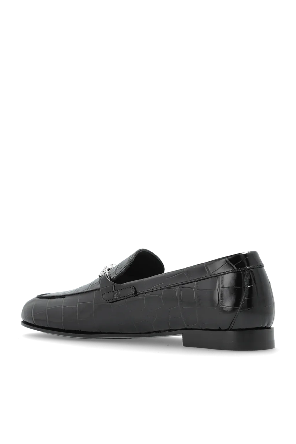 Embossed Slip-On Loafers