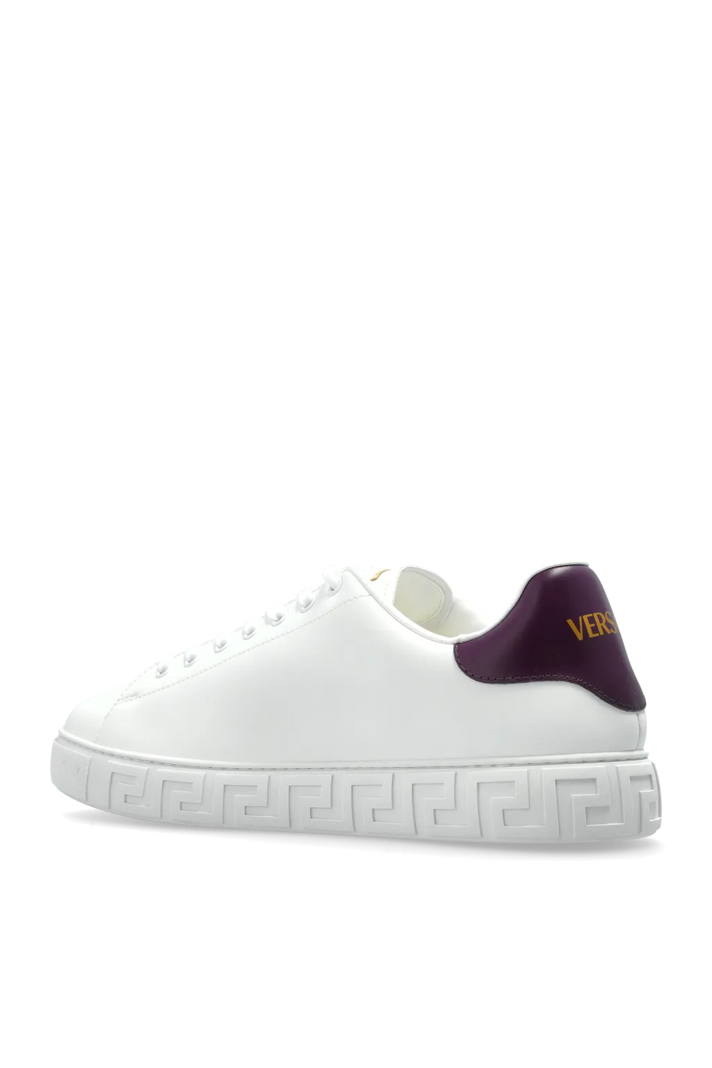 Logo Embroidered Lace-Up Sneakers