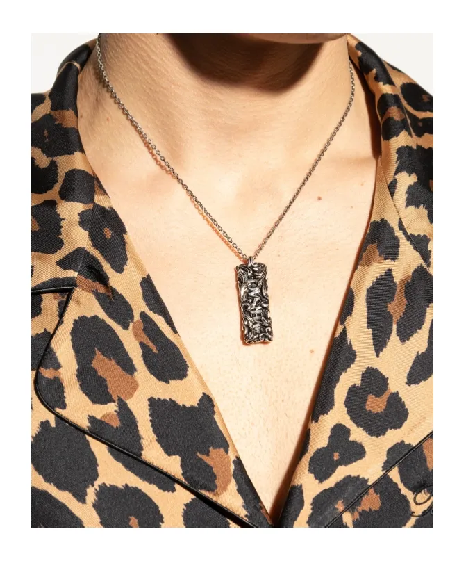 Logo Pendant Necklace