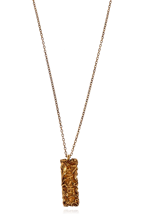 Logo Pendant Necklace