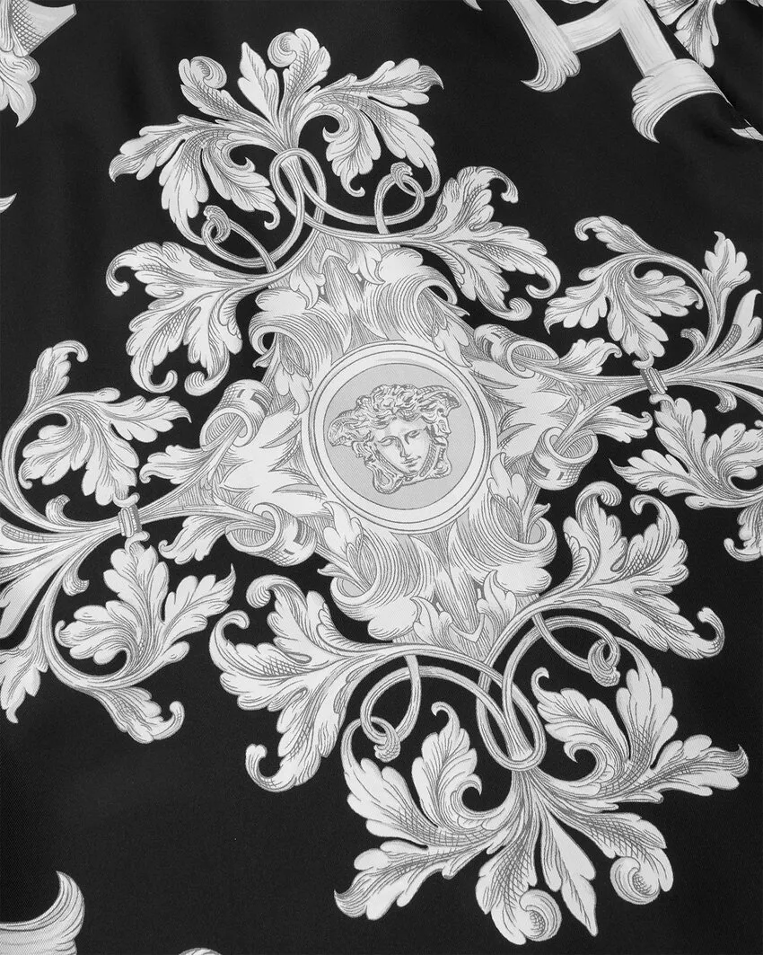 Pattern-Printed Short-Sleeved Shirt