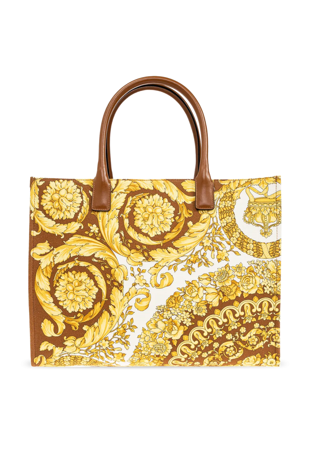 Pattern-Printed Shopper Bag