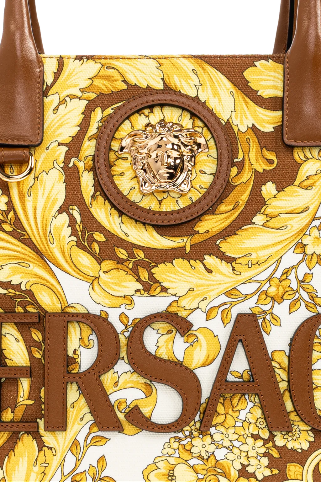 Pattern-Printed Shopper Bag
