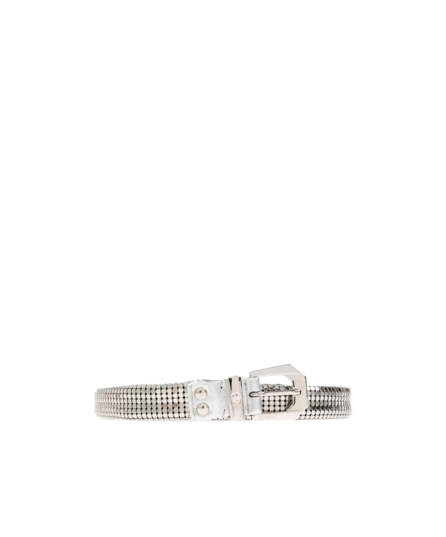 Logo-Engraved Buckle Belt