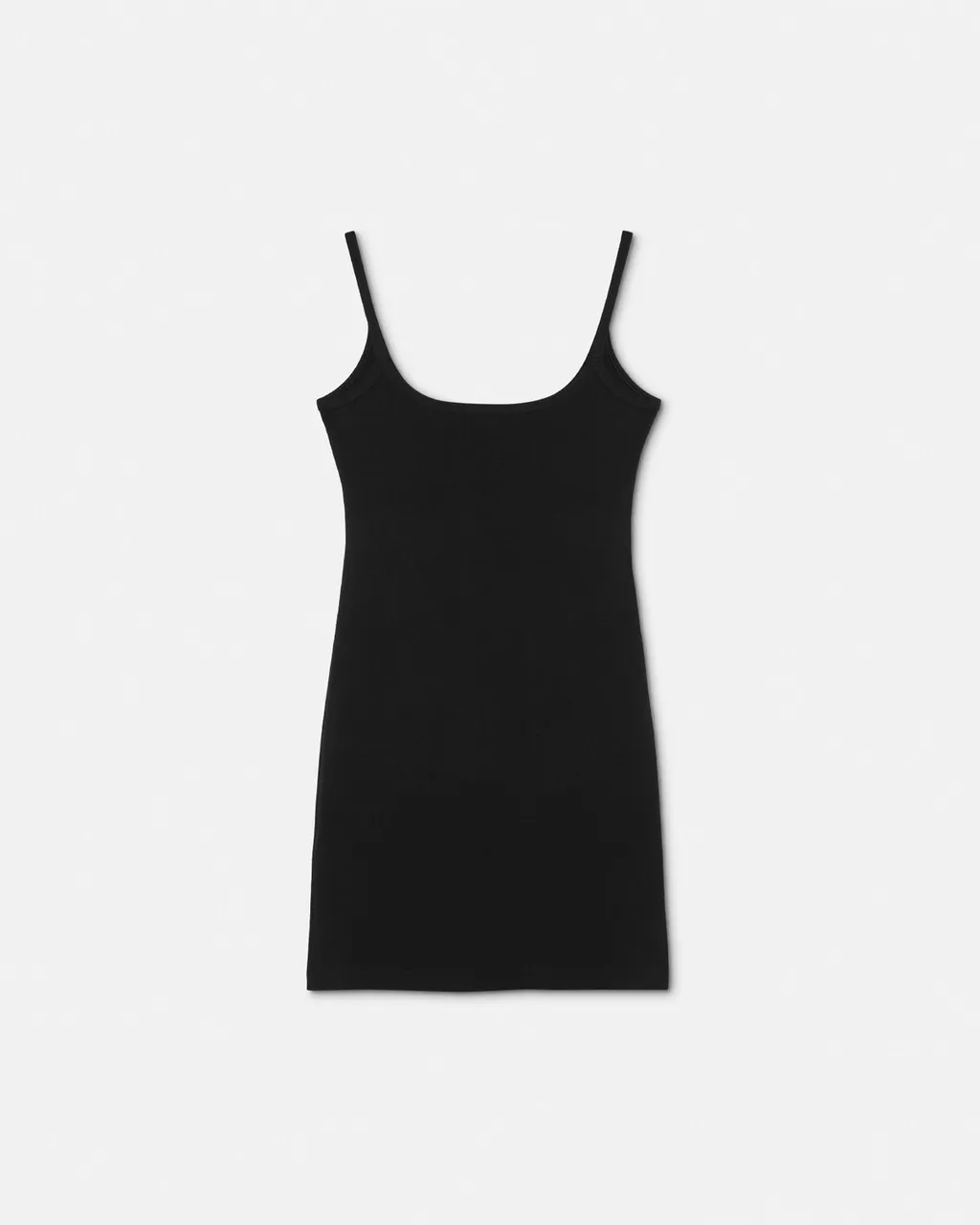 Logo Embroidered Sleeveless Dress