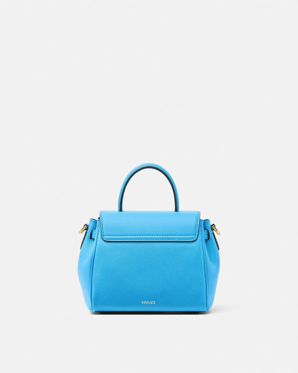 La Medusa Logo Plaque Small Top Handle Bag
