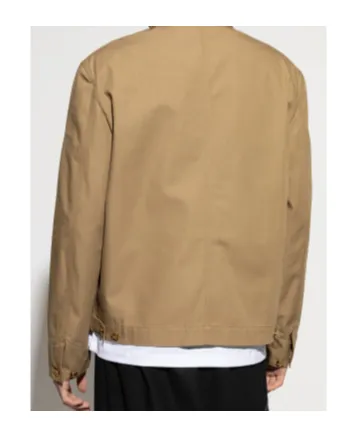 Long-Sleeve Button-Up Jacket