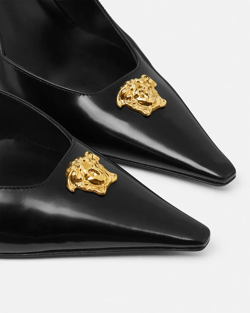 Medusa DÉColleté Slingback Pumps