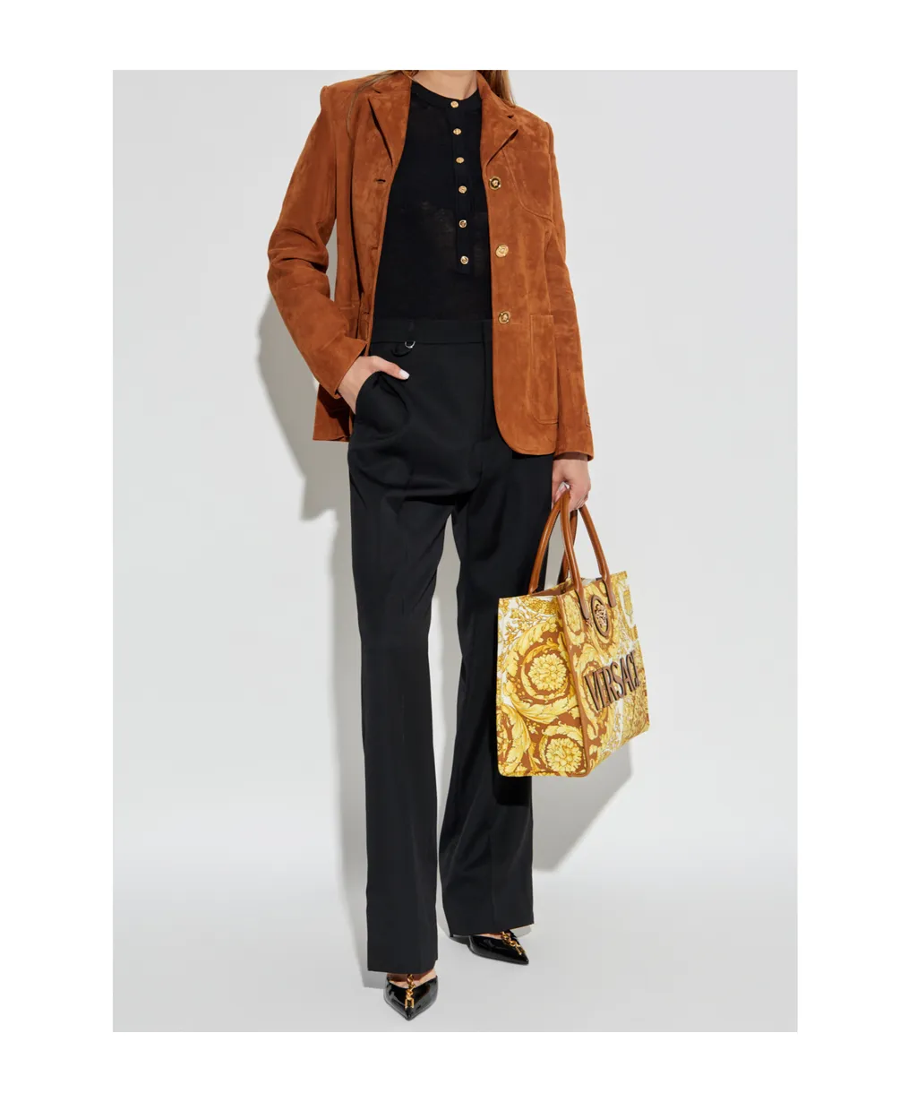 Single-Breasted Tailored Blazer