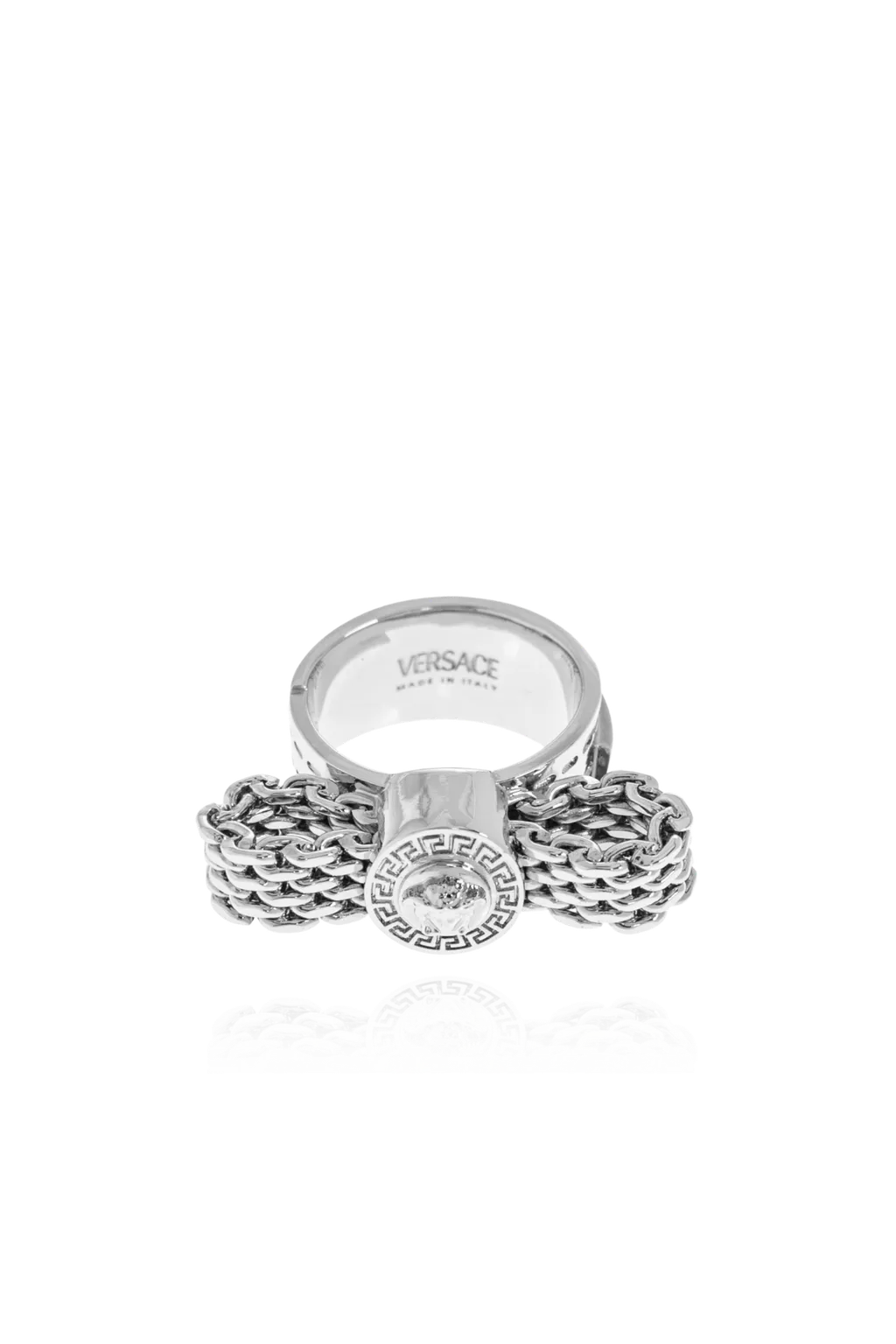 Medusa Head Plaque Ring