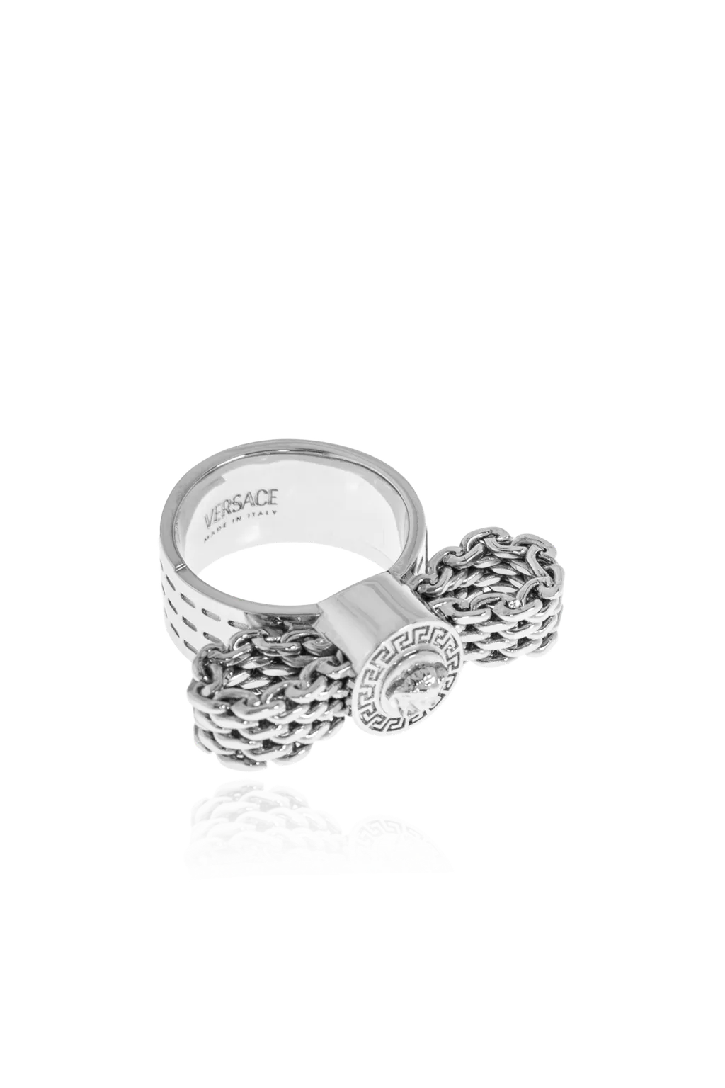 Medusa Head Plaque Ring