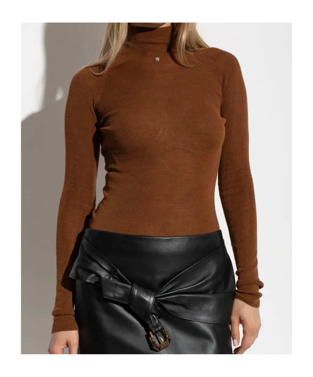 Long-Sleeved Turtleneck Jumper