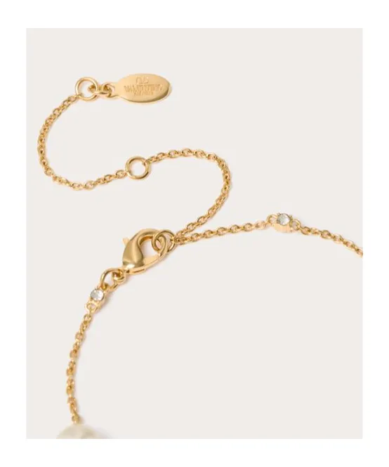 Vlogo Signature Embellished Necklace