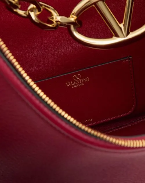 Vlogo Moon Zip-Up Medium Shoulder Bag